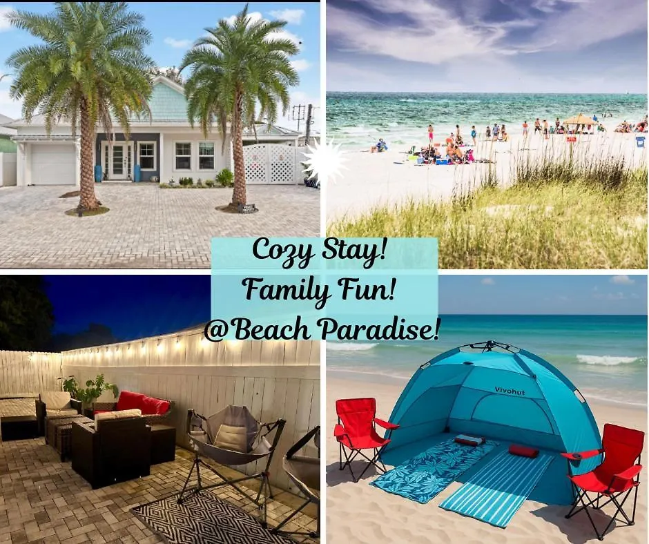 Pcb Beach Paradise, Steps To Sand, Sleeps 8 بنما سيتي بيتش